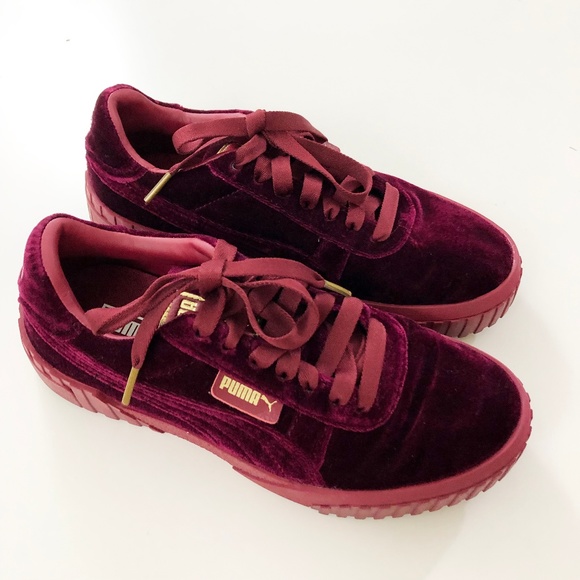 Puma Shoes | Puma Cali Red Velvet 